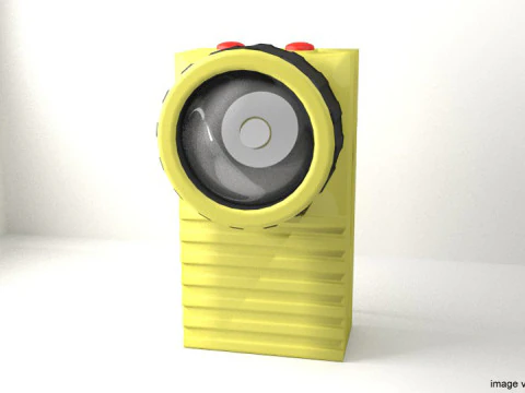 Zaklamp - Type 2 3D Model