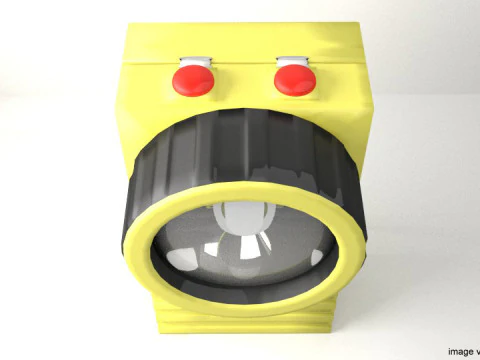 Flashlight - Type 2 3D Model