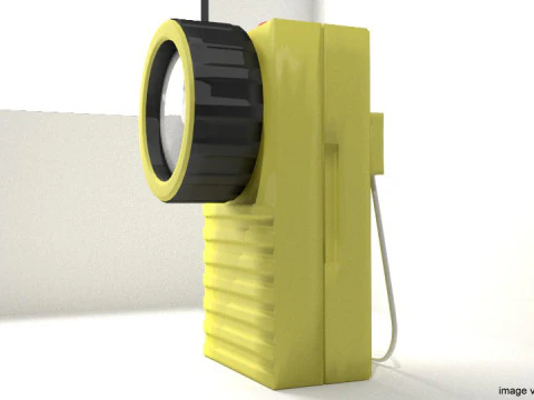 Flashlight - Type 2 3D Model