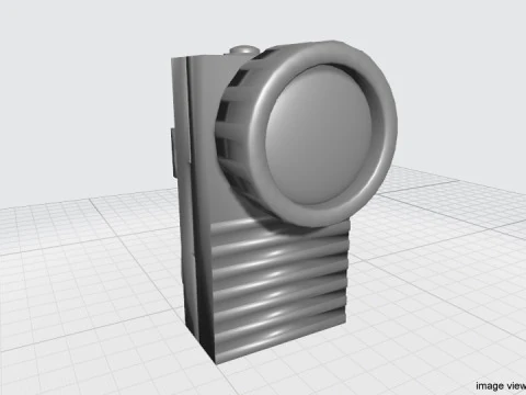 Flashlight - Type 2 3D Model