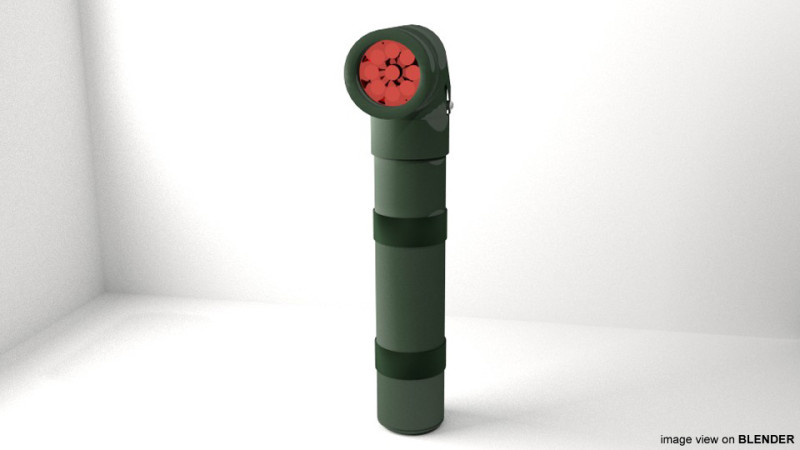 Flashlight - Type 3 3Dモデル .c4d .max .obj .3ds .fbx .stl .blend 
