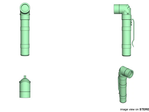 懐中電灯 - タイプ 3 3Dモデル