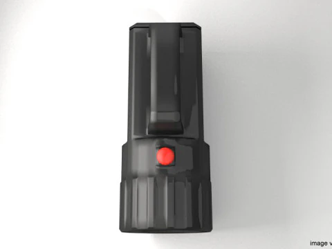 Flashlight - Type 4 3D Model