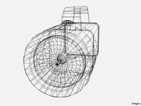 Flashlight - Type 4 3D Model
