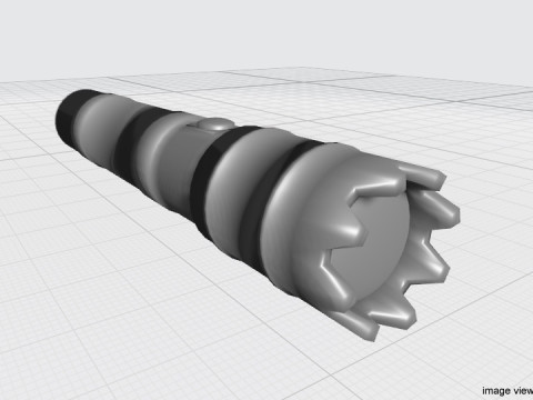 Flashlight - Type 5 3D-Modell