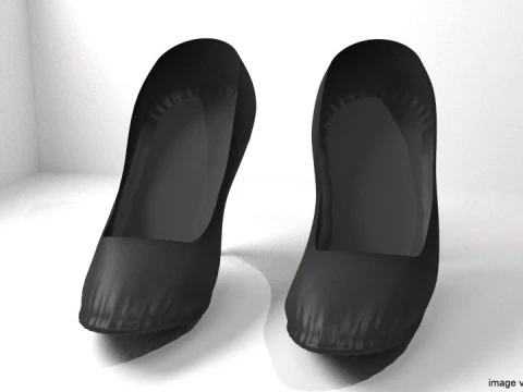 Zapato de tac&oacute;n - Tipo 1 Modelo 3D
