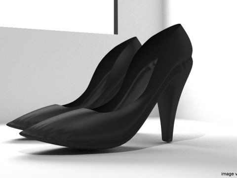 High-heeled Shoe - Type 1 3Dモデル