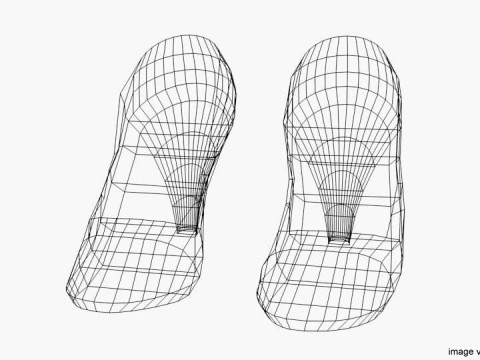 High-heeled Shoe - Type 1 3Dモデル