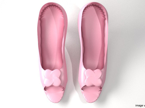 High-heeled Shoe - Type 3 3D Model