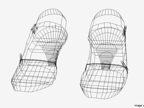 High-heeled Shoe - Type 4 3Dモデル