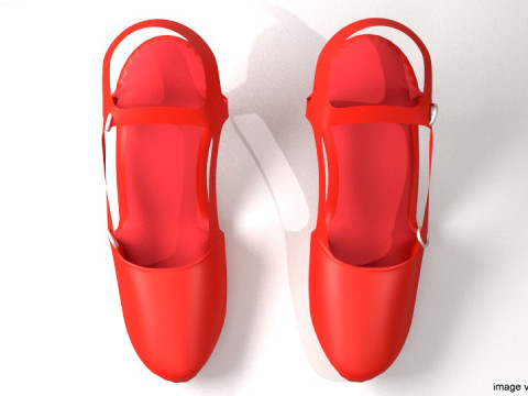 High-heeled Shoe - Type 4 3Dモデル