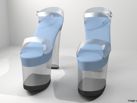 High-heeled Shoe - Type 5 3Dモデル