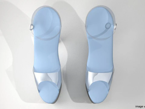 High-heeled Shoe - Type 5 3D Model