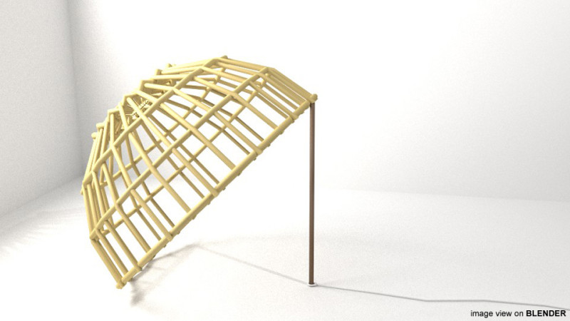 Animal Trapping - Bamboo Trap 3D Модель .c4d .max .obj .3ds .fbx .stl .blend 