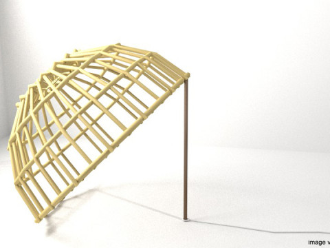Animal Trapping - Bamboo Trap Model 3D