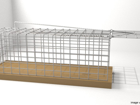 Animal Trapping - Cage-Trap 3Dモデル