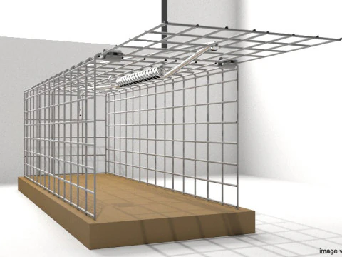 Animal Trapping - Cage-Trap 3D Model