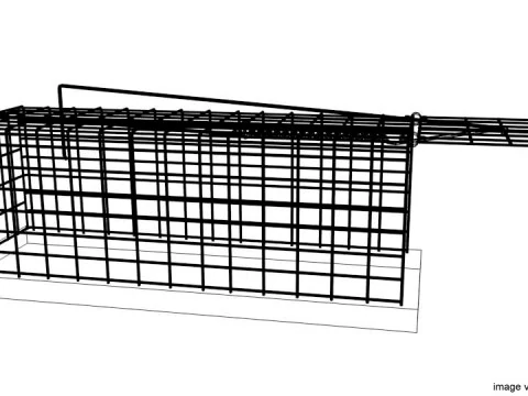 Animal Trapping - Cage-Trap 3D Model