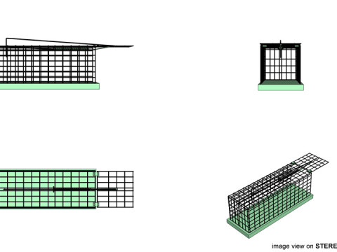 Animal Trapping - Cage-Trap 3Dモデル