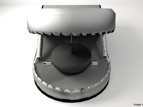 Animal Trapping - Jaws Mouthtrap 3Dモデル