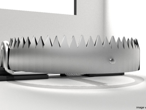 Animal Trapping - Leg-hold trap 3D Model