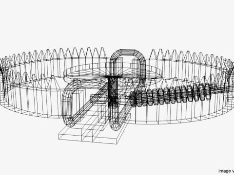 Animal Trapping - Leg-hold trap 3D Model
