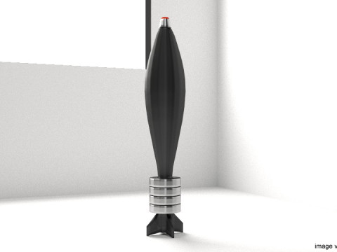 Mortar Ammo - Type 81mm 3D 모델