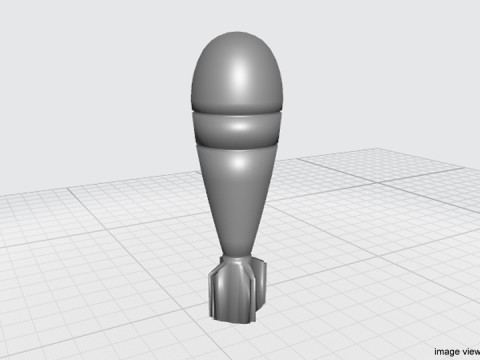 Mortar Ammo - Type M69 3D 模型