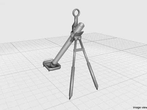 Mortar - Type 1 3D Model