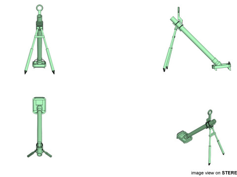 Mortar - Type 1 3Dモデル