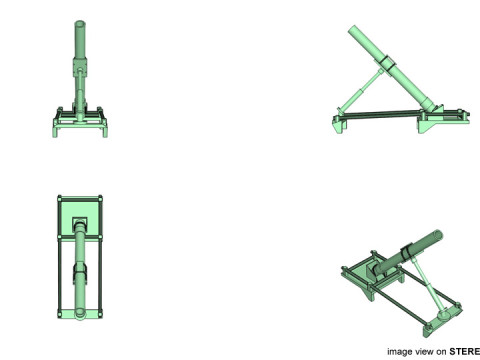 Mortar - Type 2 3Dモデル