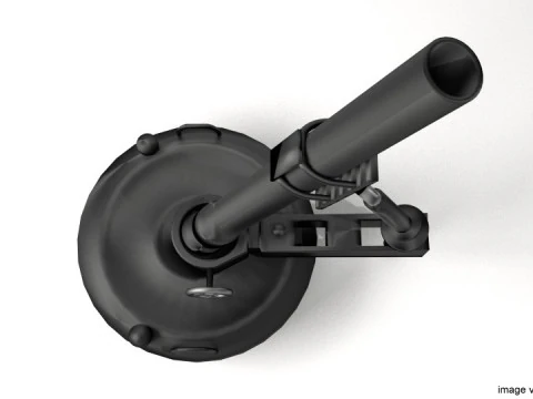 Mortar - Type 3 3D Model