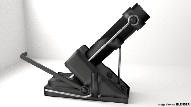 Mortar - Type 4 Modelo 3D .c4d .max .obj .3ds .fbx .stl .blend 