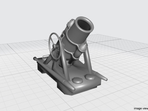 Mortar - Type 5 3Dモデル