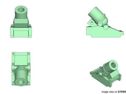 Mortar - Type 6 3Dモデル