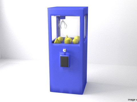 Claw Machine 3Dモデル