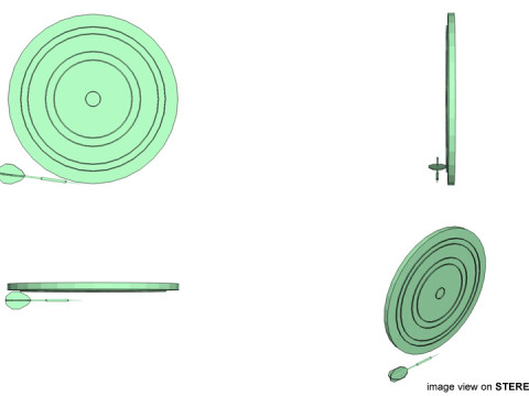 Darts 3D Model