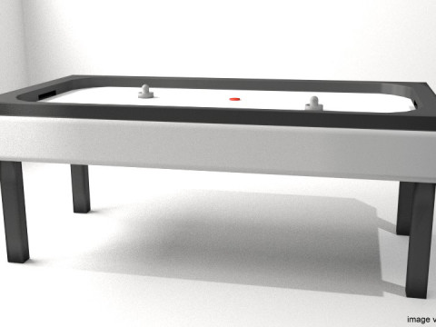 Air Hockey Table 3Dモデル