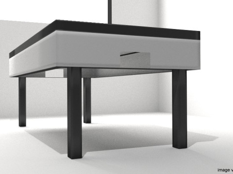Air Hockey Table 3Dモデル