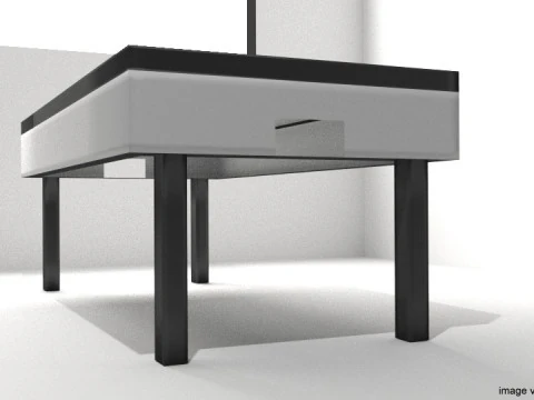 Mesa de Air Hockey Modelo 3D
