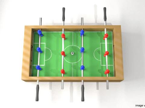 Soccer Table 3D Model