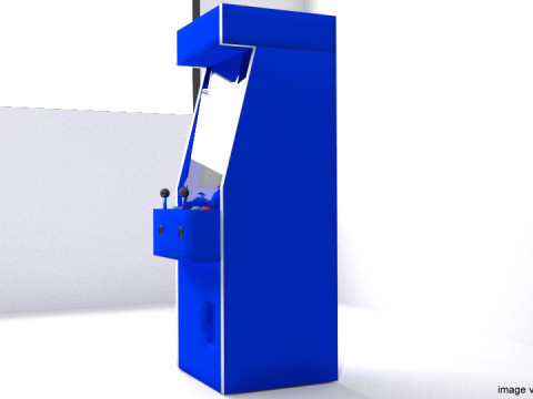 Arcade Video Machine 3D Model