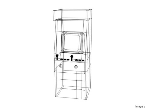 Arcade Video Machine 3D Model