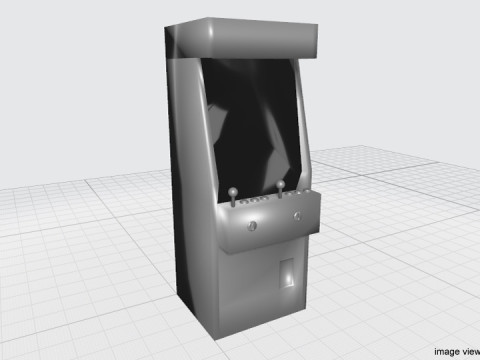 Arcade Video Machine 3D Model