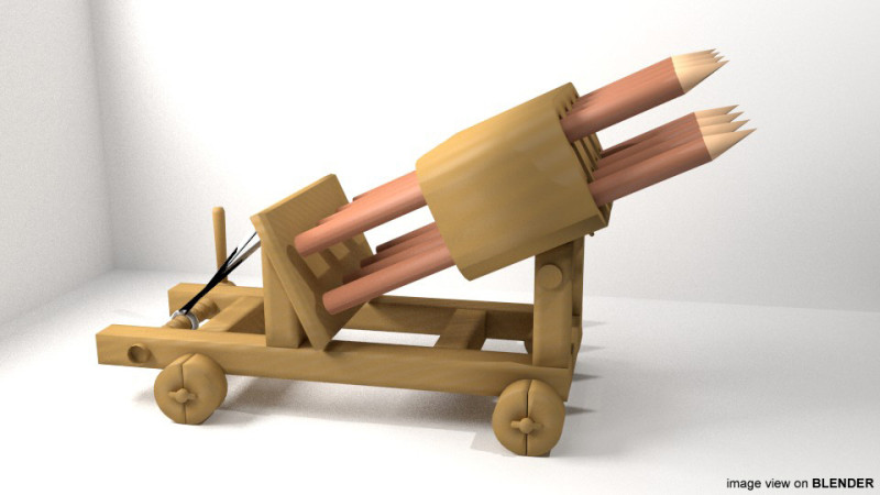 Artillery Archer 3Dモデル .c4d .max .obj .3ds .fbx .stl .blend 