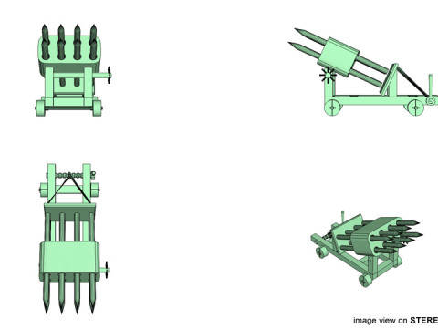 Artillery Archer 3Dモデル