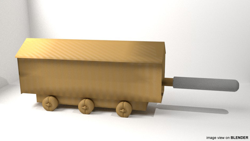 Battering Ram 3Dモデル .c4d .max .obj .3ds .fbx .stl .blend 