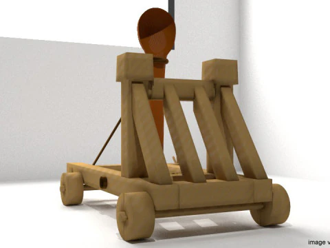 Catapult 3D Model