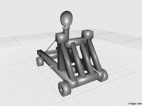 Catapult 3Dモデル