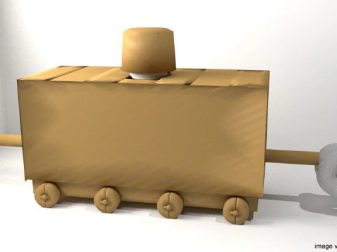 Galerie Ram 3D Modell